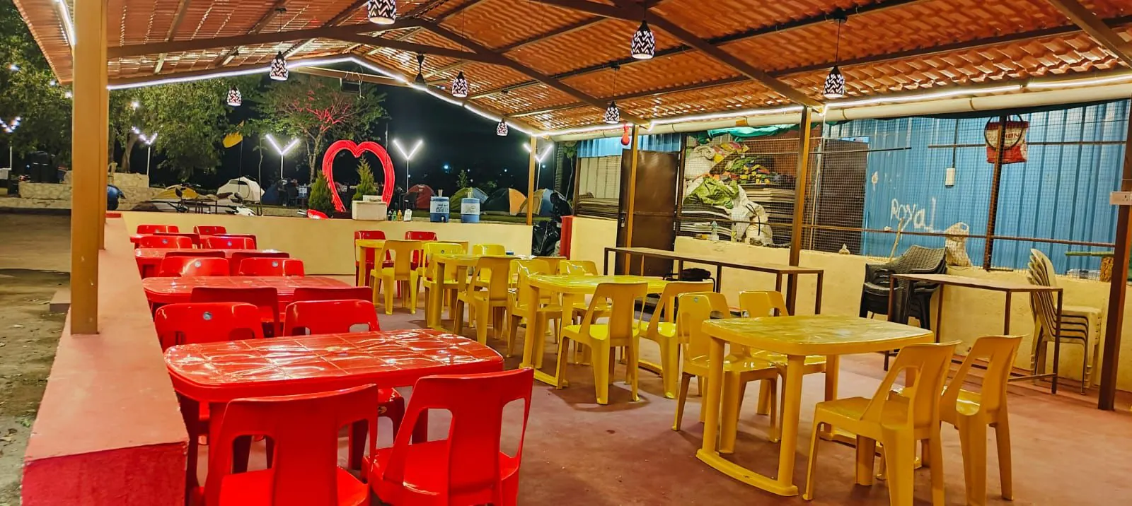 Dining area at Chillout Pawana
